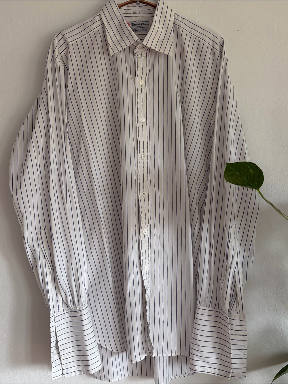 Turnbull & Asser Men's French Cuff Dress Shirt 17-43